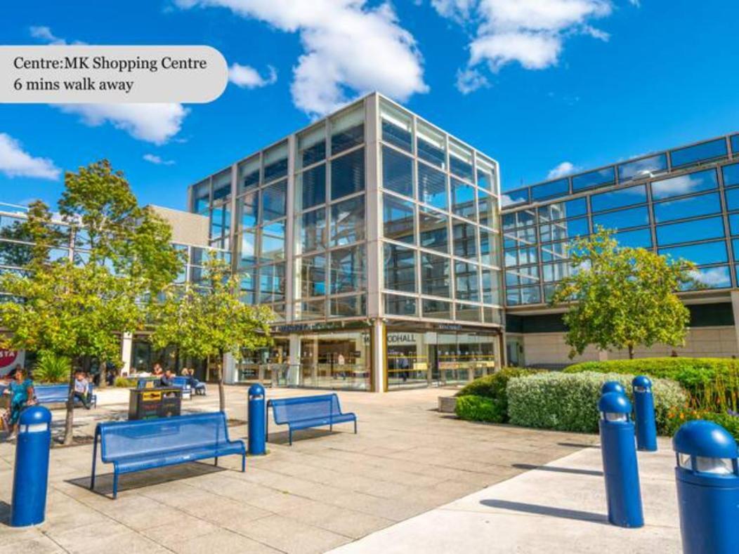 Luxury Campbell Park Apartments In Central Mk With Balcony, Free Parking & Smart Tv With Netflix By Yoko Property Milton Keynes Esterno foto